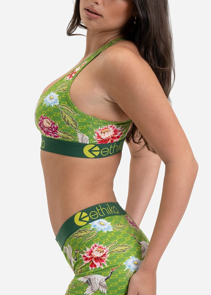 Ethika Womens Crane Heritage Sports Bra