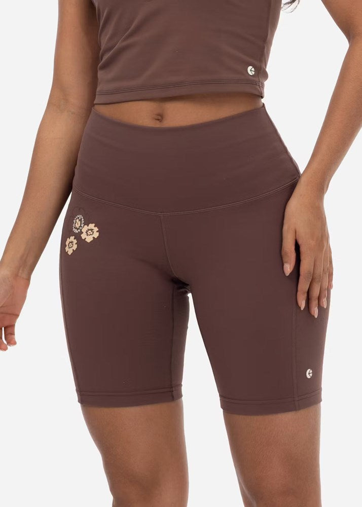 Ethika Womens Palms Biker Short 7 3/4"