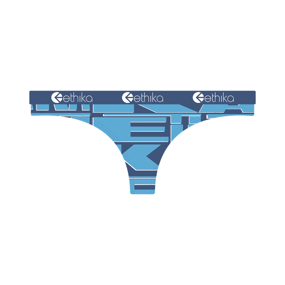 Ethika Womens Stacked Thong