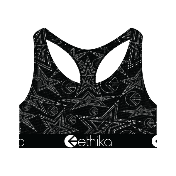 Ethika Womens Good Denim Sports Bra