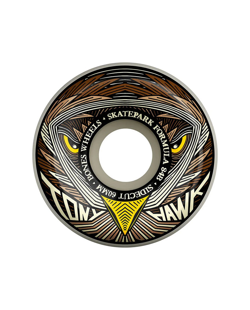 Bones Wheels SPF Hawk Night Hawk Sidecuts 84B 60mm