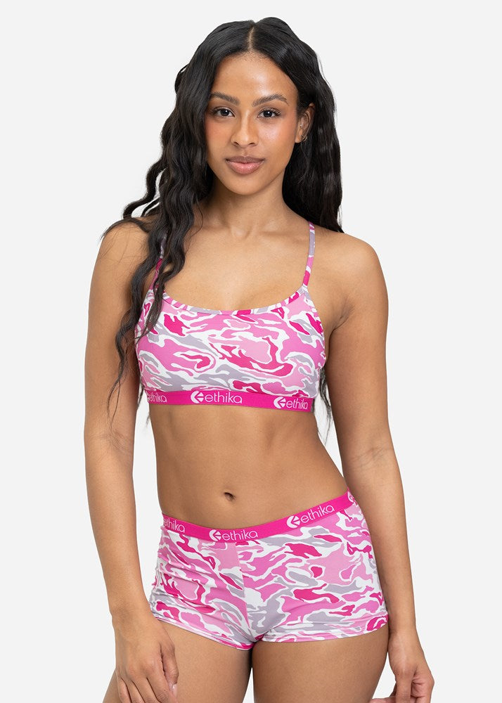 Ethika Womens Snow Cap Pullover Bra