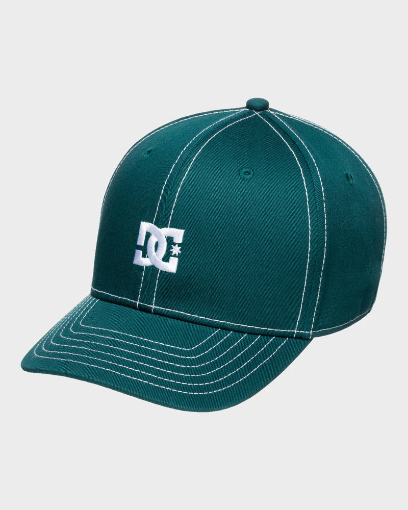 DC Boys Cap Star Snapback - Deep Lichen Green
