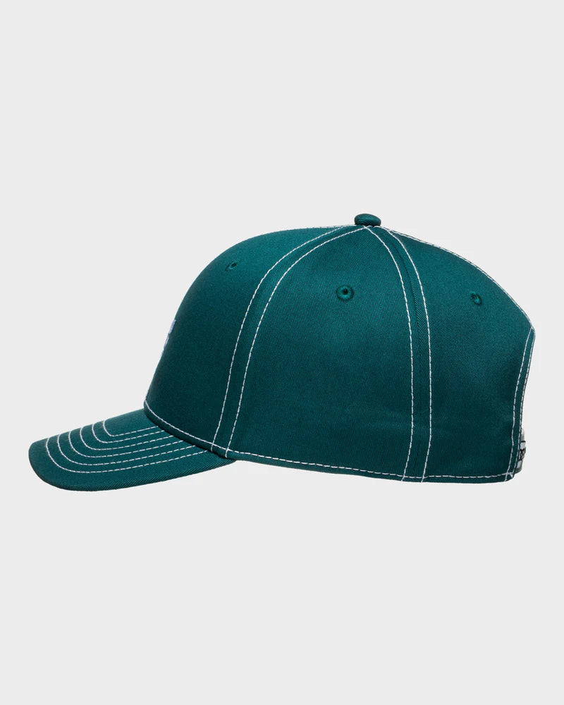DC Boys Cap Star Snapback - Deep Lichen Green