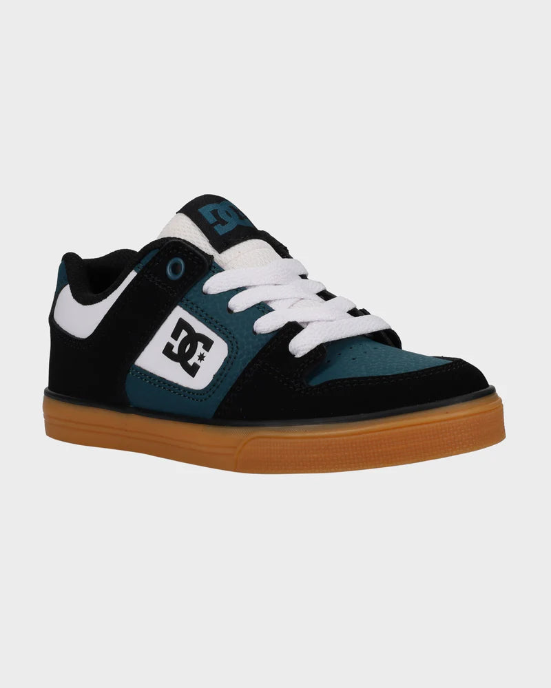 DC Boys Pure - Black/White/Emerald