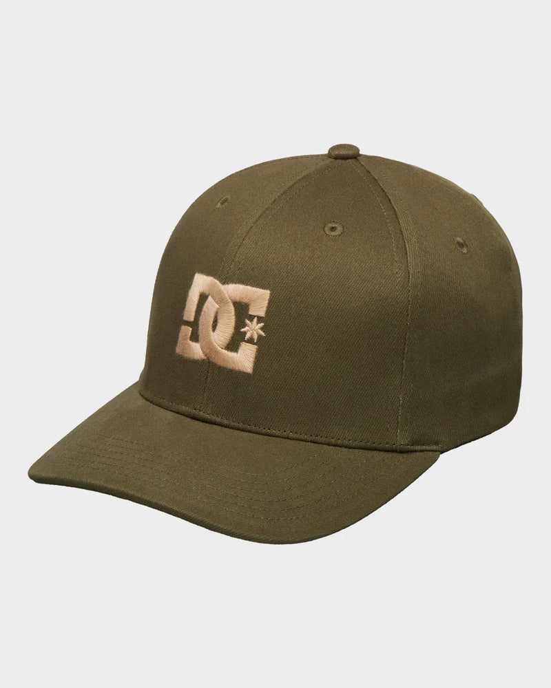 DC Cap Star Stretch Fit - Bronze Green