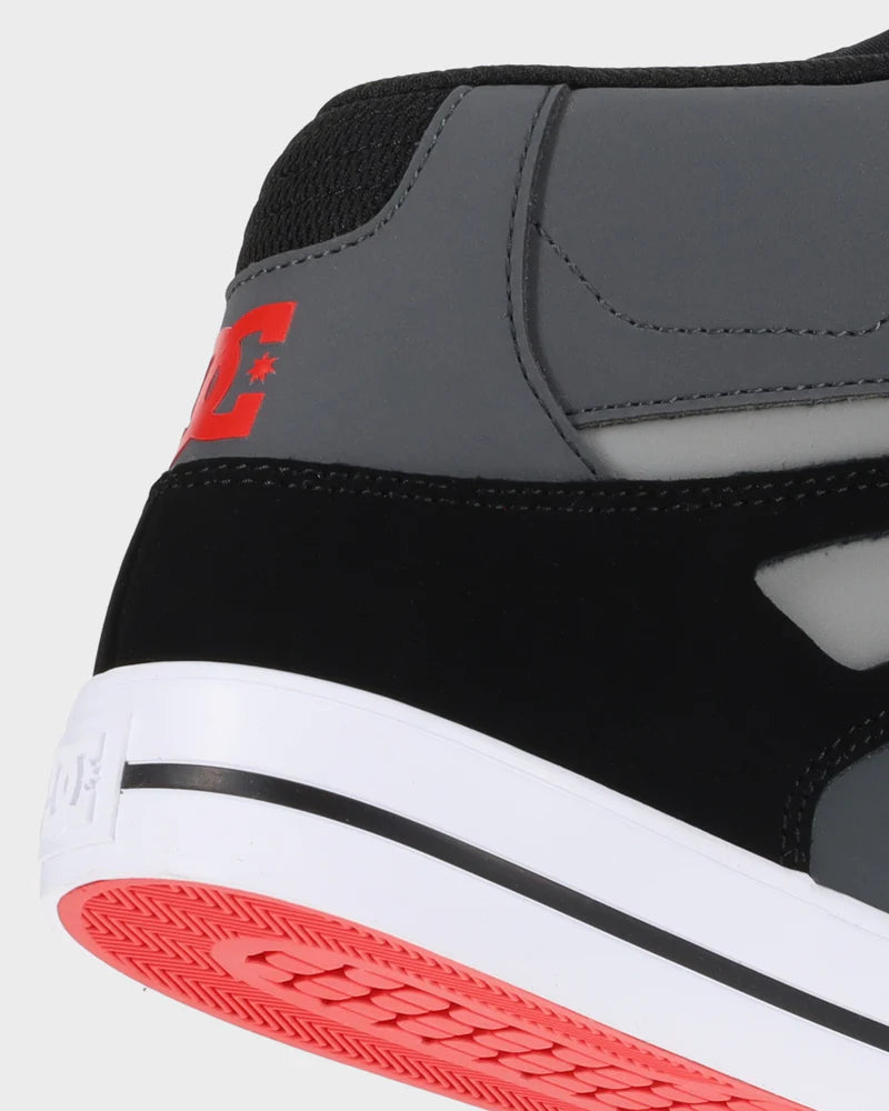 DC Pure High-Top WC - Black/Grey/Red