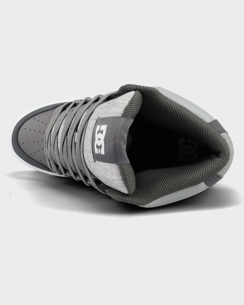 DC Pure High-Top WC - Grey/Grey/White