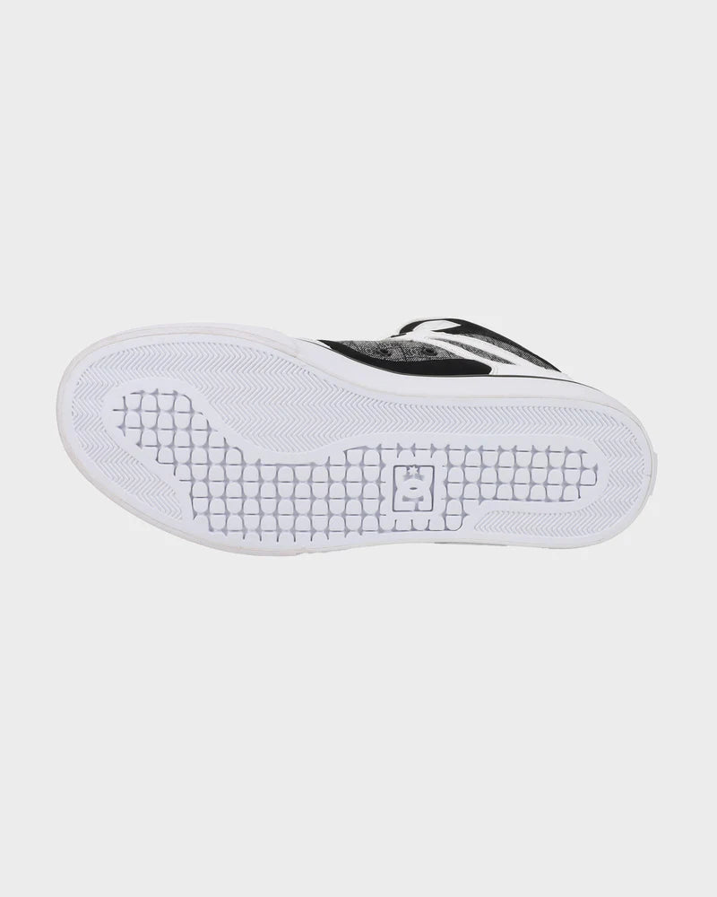 DC Pure High-Top WC - Black/White/Carbon