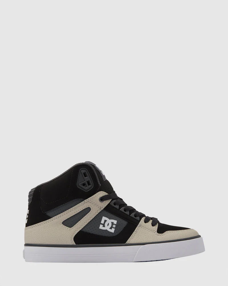 DC Pure High-Top WC - Black/Grey/Brown