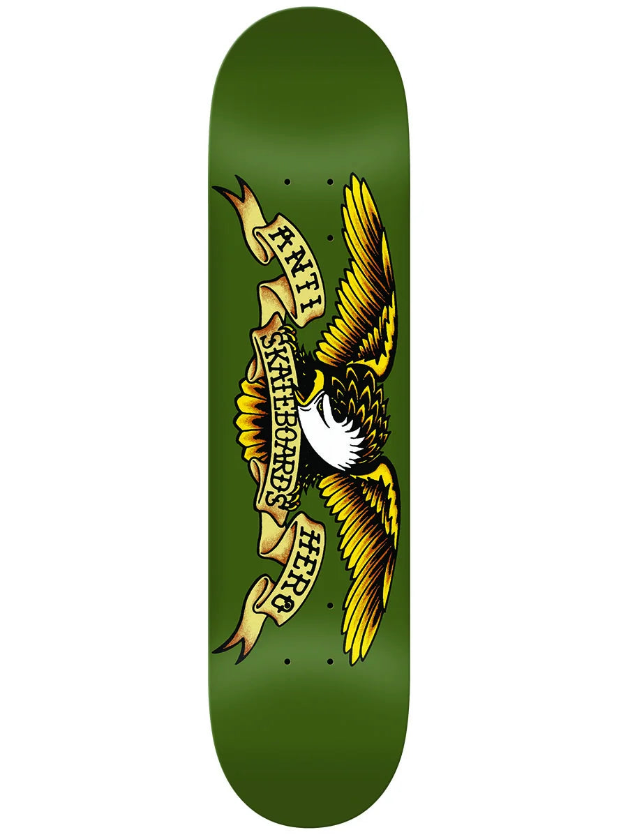 ANTIHERO DECK CLASSIC EAGLE GREEN 8.38"