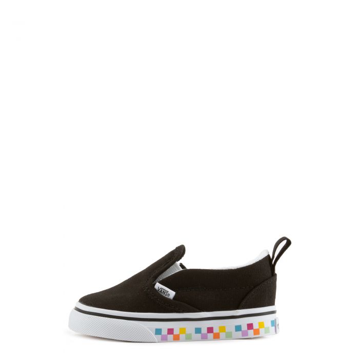 Vans Toddlers Slip-On Checkerboard - Rainbow / Black