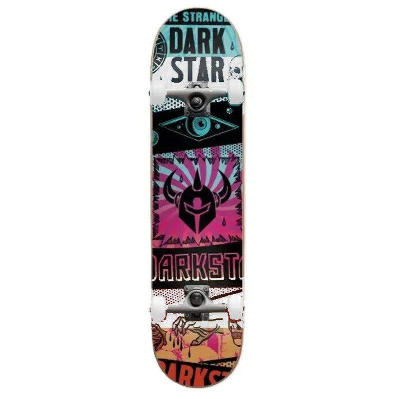 Darkstar Collapse Aqua/Red Complete 8.0"