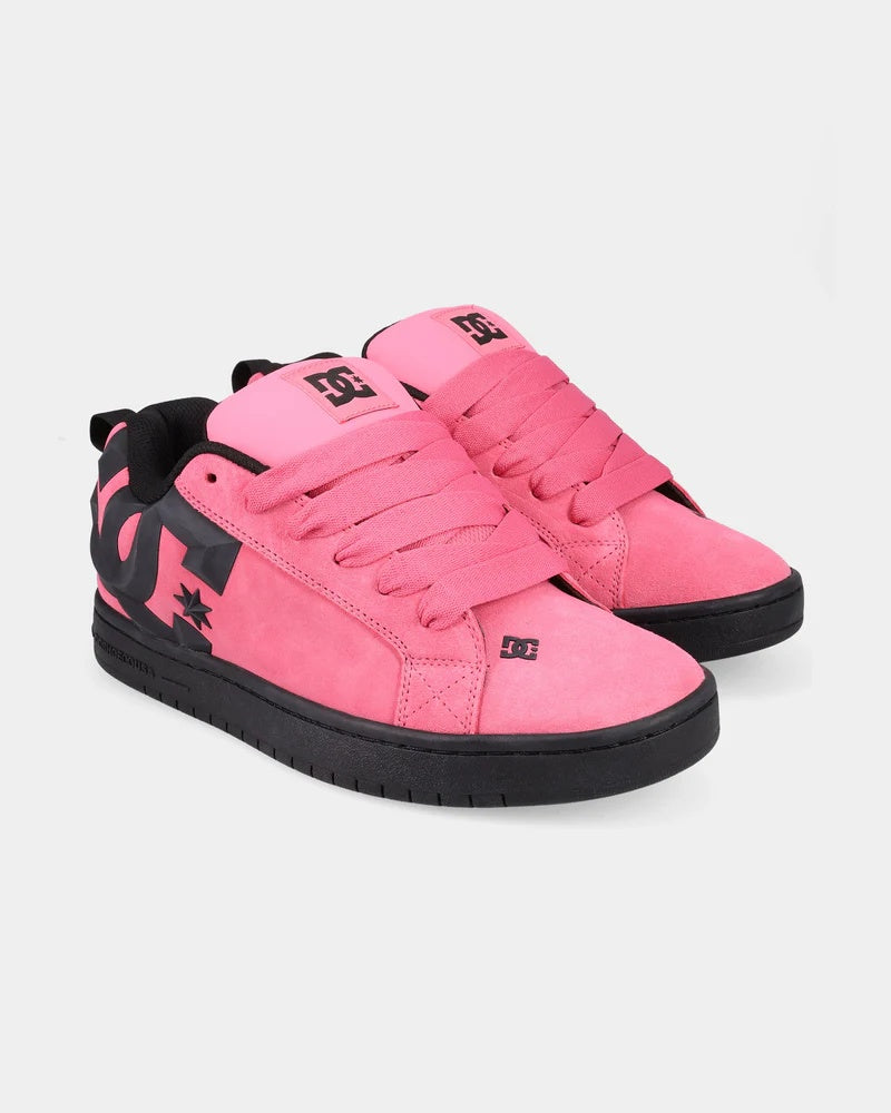 DC Court Graffik Beveled SE - Pink/Pink/Black