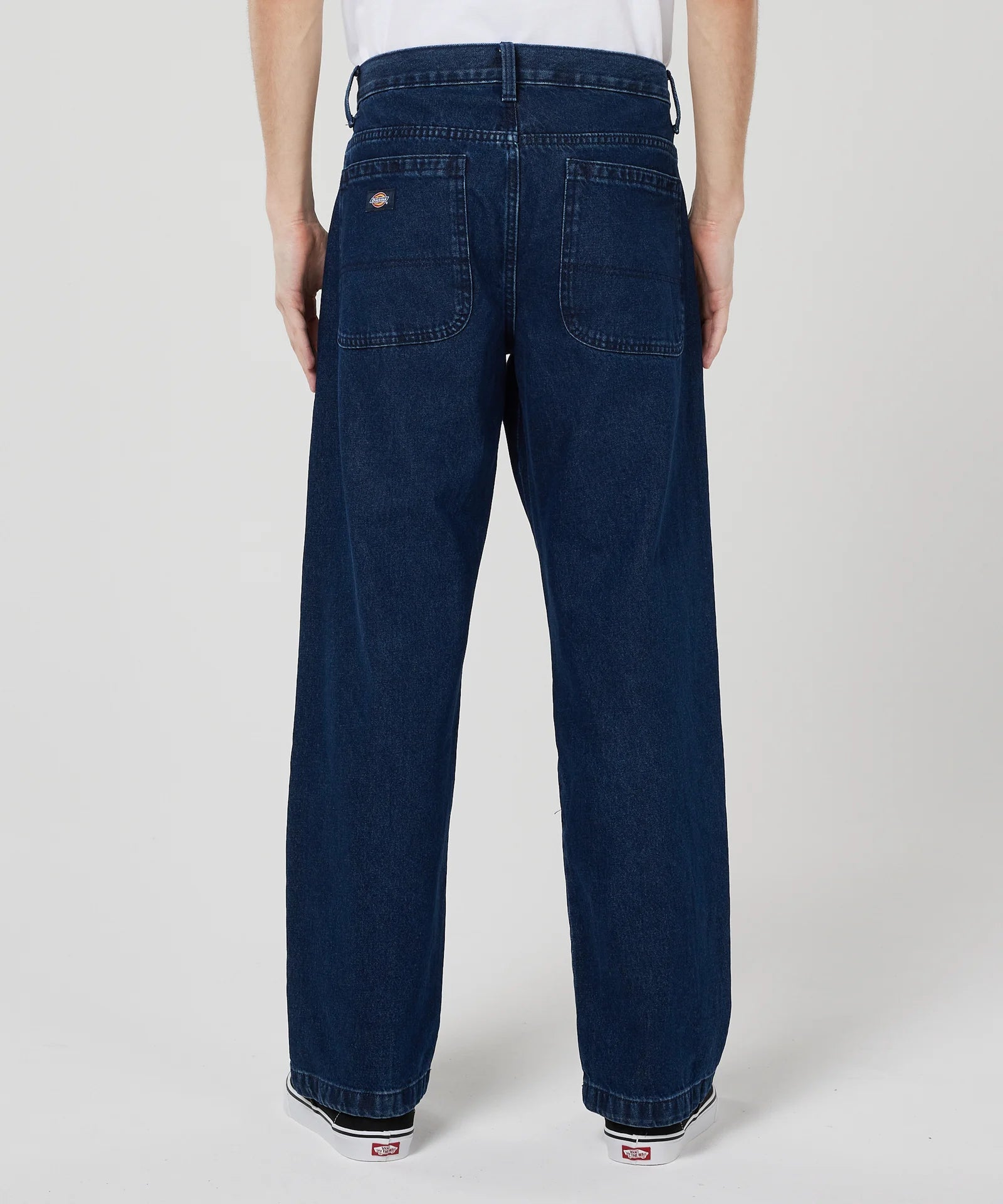 Dickies DK011801 Double Knee Pant - Stone Wash Indigo