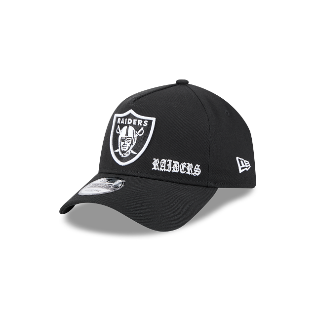 New Era Las Vegas Raiders Gothic Flawless 9FORTY A-Frame Snapback