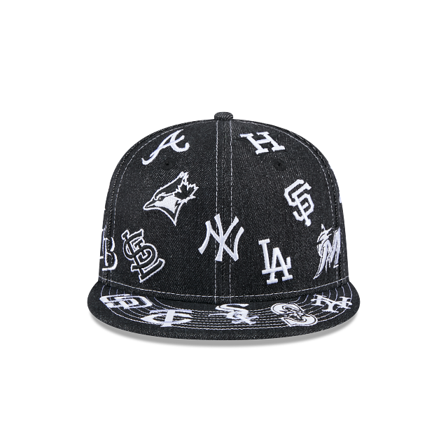 New Era All Teams Denim Black 59FIFTY Fitted
