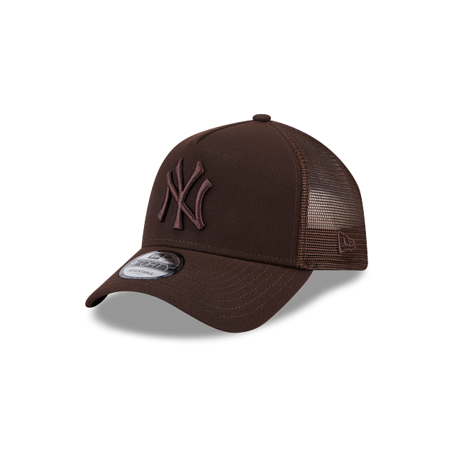 New Era New York Yankees Brown 9FORTY A-Frame Trucker