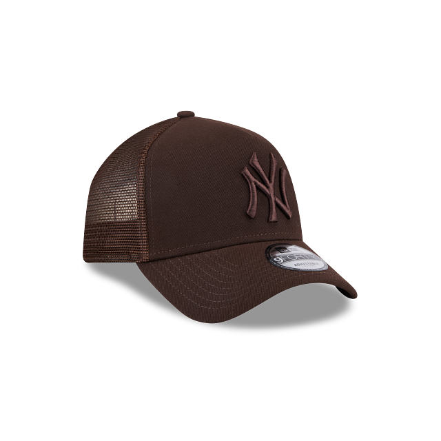 New Era New York Yankees Brown 9FORTY A-Frame Trucker