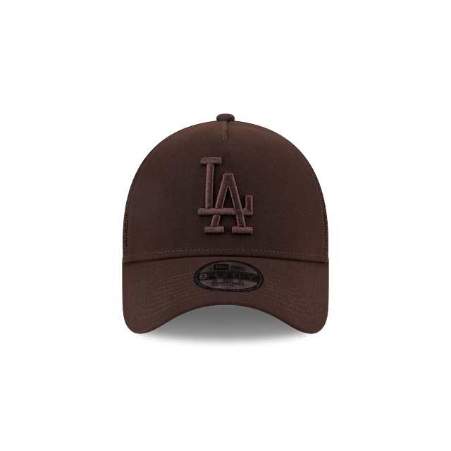 New Era Los Angeles Dodgers Brown 9FORTY A-Frame Trucker