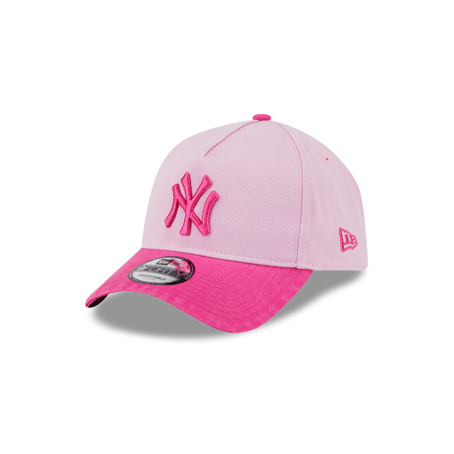 New Era New York Yankees Fuschia Pink 9FORTY A-Frame Snapback