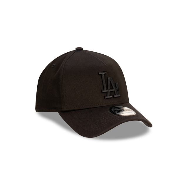 New Era Los Angeles Dodgers Black on Black 9FORTY A-Frame Snapback