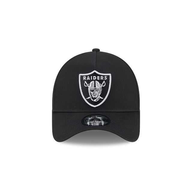 New Era Las Vegas Raiders Metallic 9FORTY A-Frame Snapback