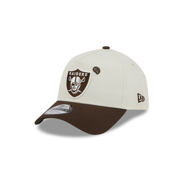 New Era Las Vegas Raiders Walnut Paisley 9FORTY A-Frame Snapback