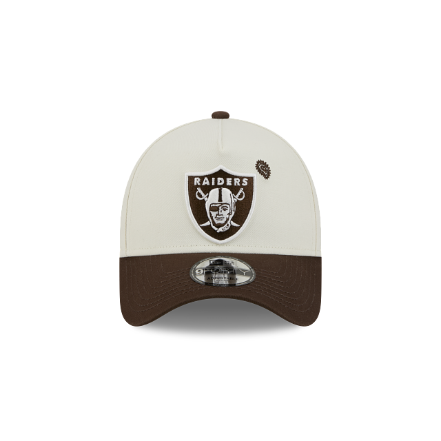 New Era Las Vegas Raiders Walnut Paisley 9FORTY A-Frame Snapback