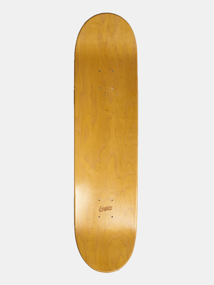 Empire Logo Hit Deck - White / Gold-Decks-Empire Skate