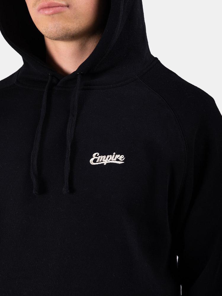 Empire Midweight Stitched Up Hood - Black