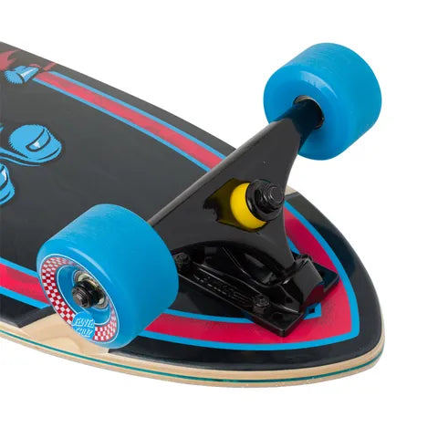 Santa Cruz X Stranger Things Screaming Hand 9.20" Pintail Cruzer