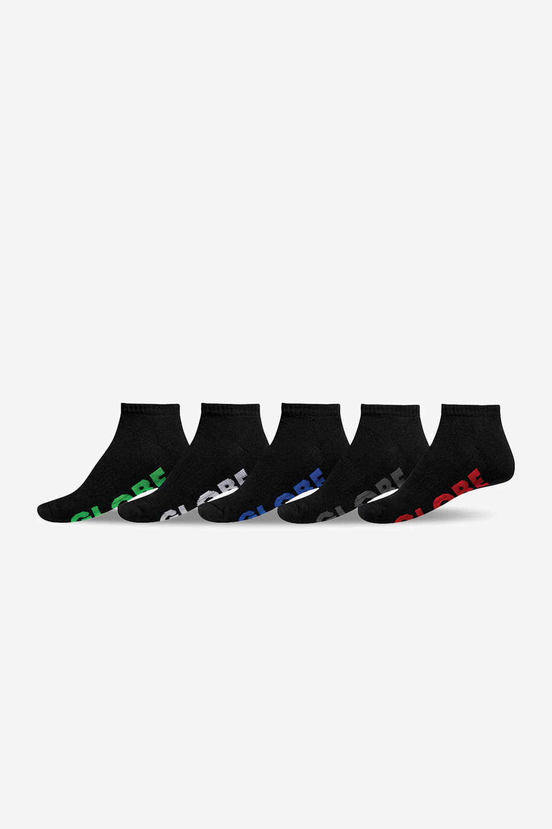 Globe Large Stealth Ankle Socks 5 Pack