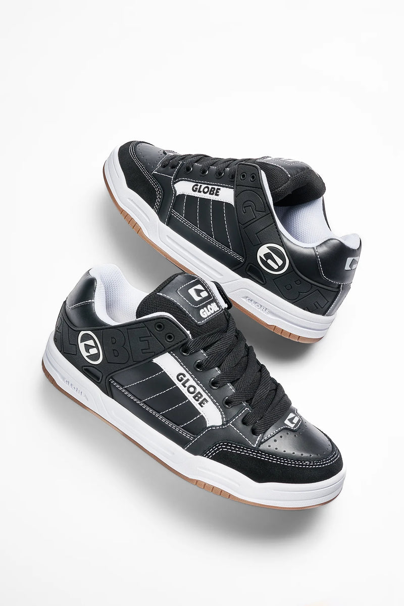 Globe Tilt - Black / White / Stitch