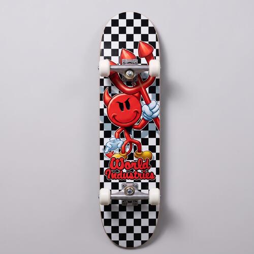 World Industries Checker Devilman 8.5" Complete - Multi
