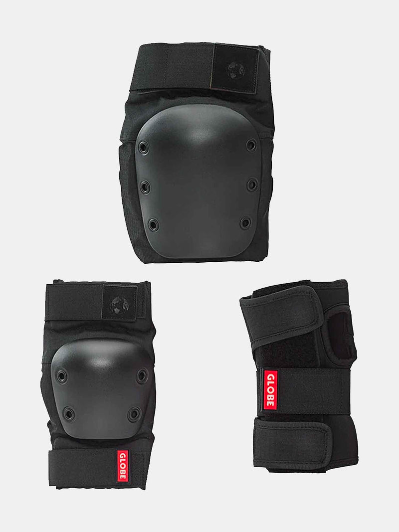 Globe Goodstock Pads (3 Set) - Matte Black - Empire Skate