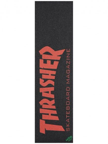 Mob X Thrasher Red 9" Grip Tape Sheet