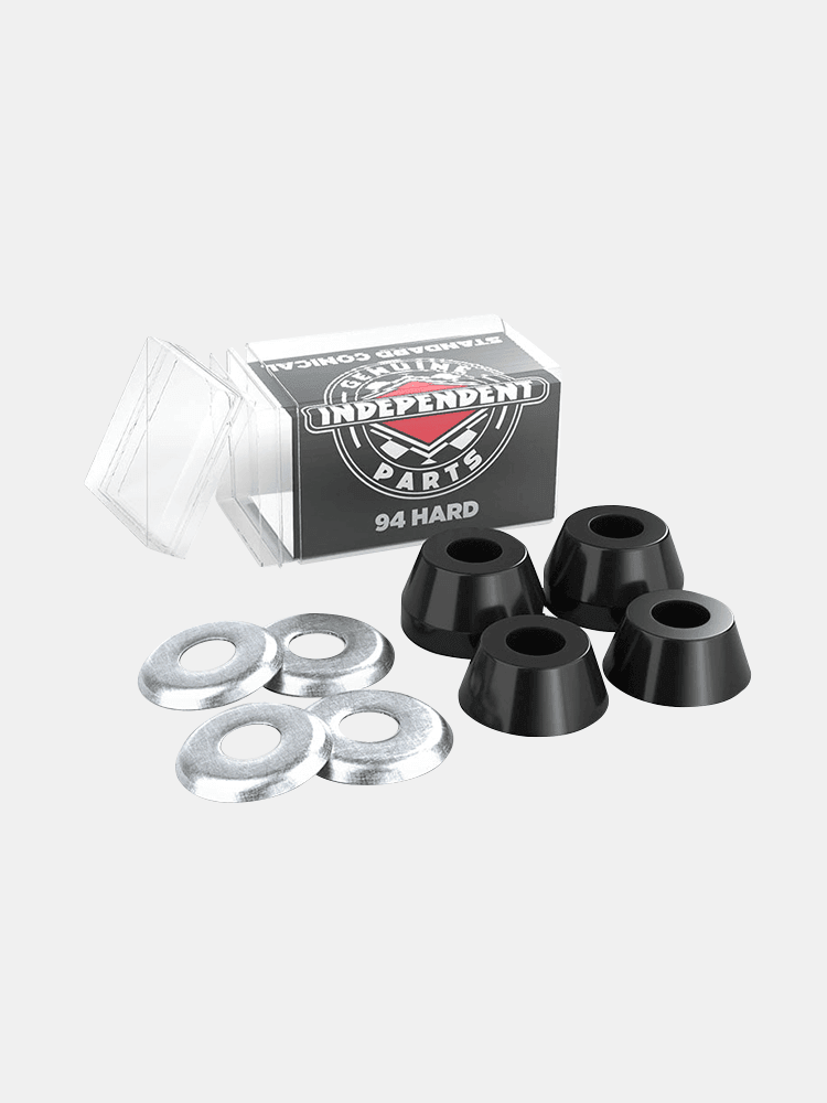 Independent Standard Conical Cushions 94A - Black - Empire Skate NZ