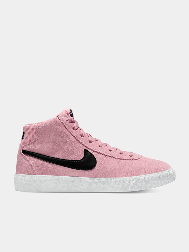 Nike SB Bruin High - Med Soft Pink / Black - Empire Skate NZ 