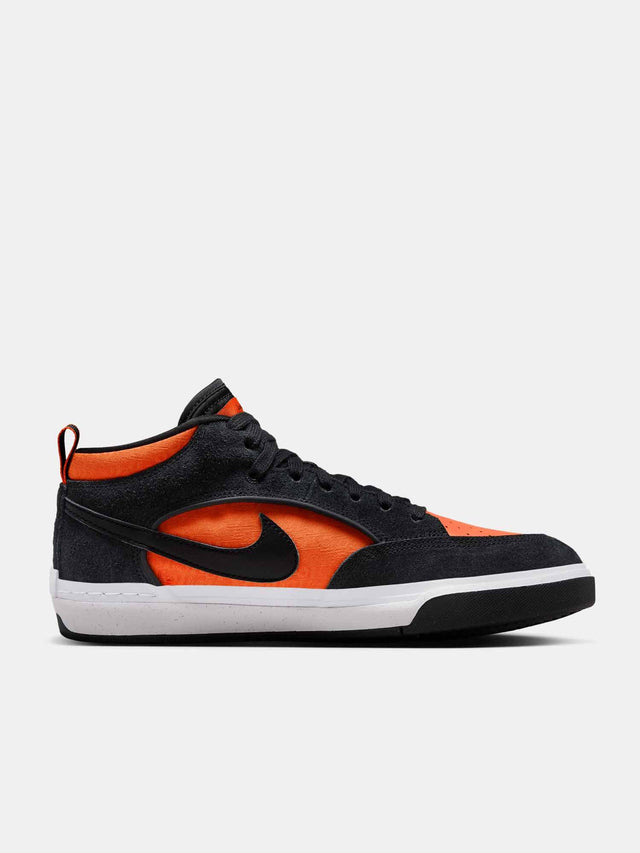 Nike SB React Leo - Black / Electro Orange - Empire Skate