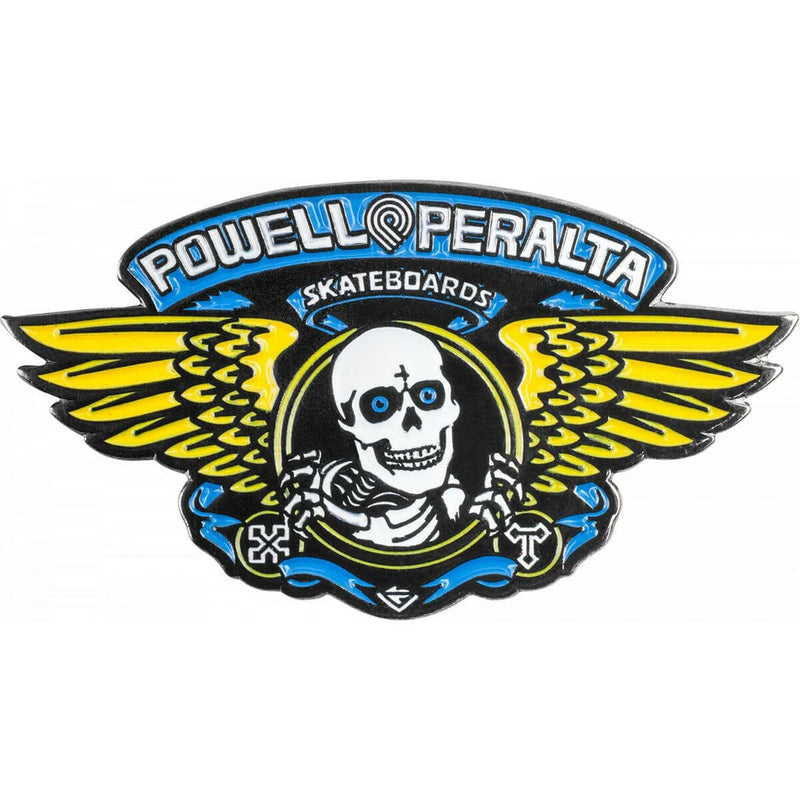 Powell Peralta Winged Ripper Blue Lapel Pin