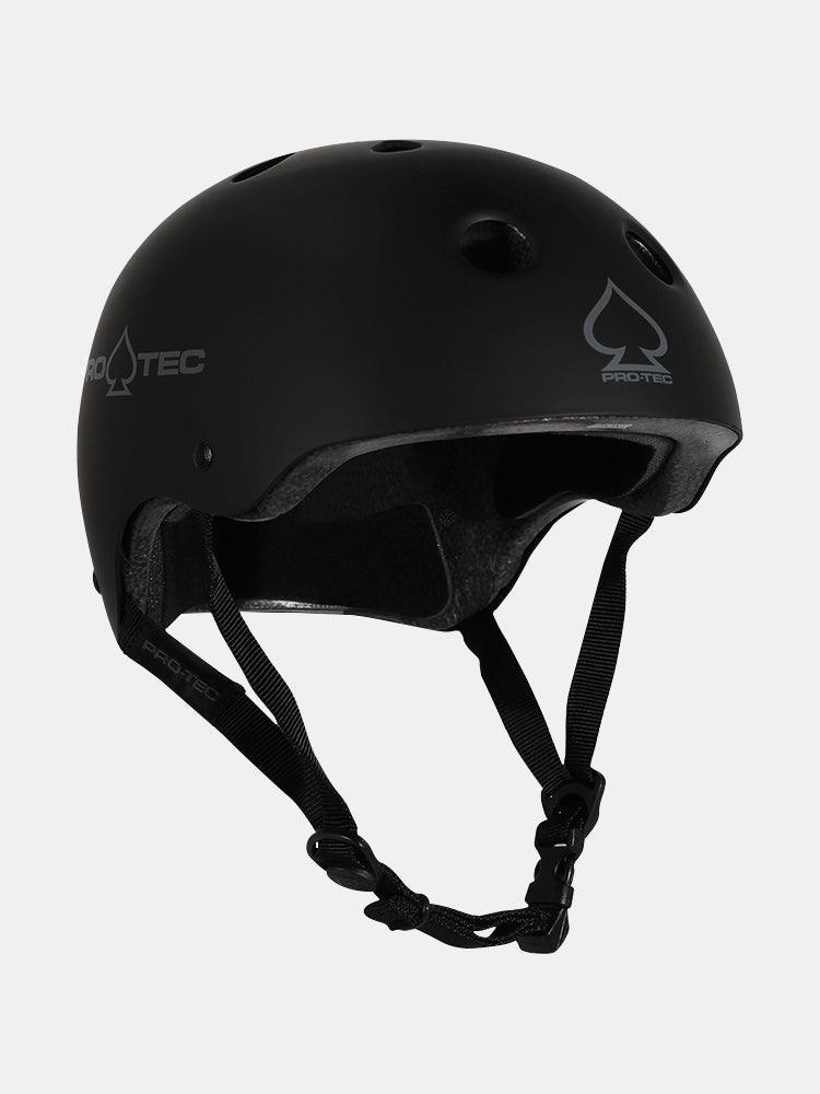 Protec Classic Skate Helmet - Matte Black-Safety Pads-Empire Skate