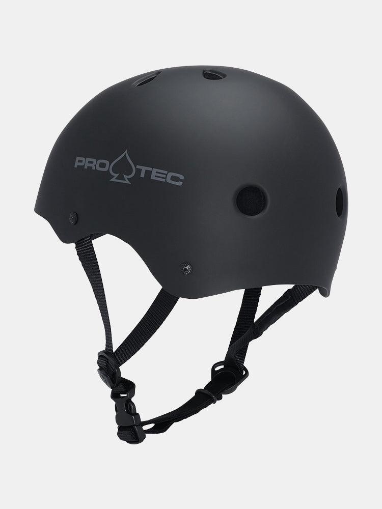 Protec Classic Skate Helmet - Matte Black-Safety Pads-Empire Skate