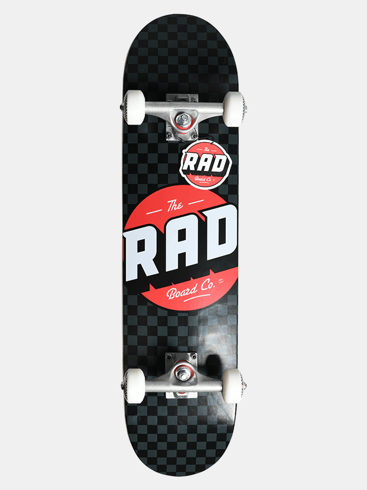 RAD COMPLETE PROGRESSIVE CHECKERS - BLACK / ASH - 7.5