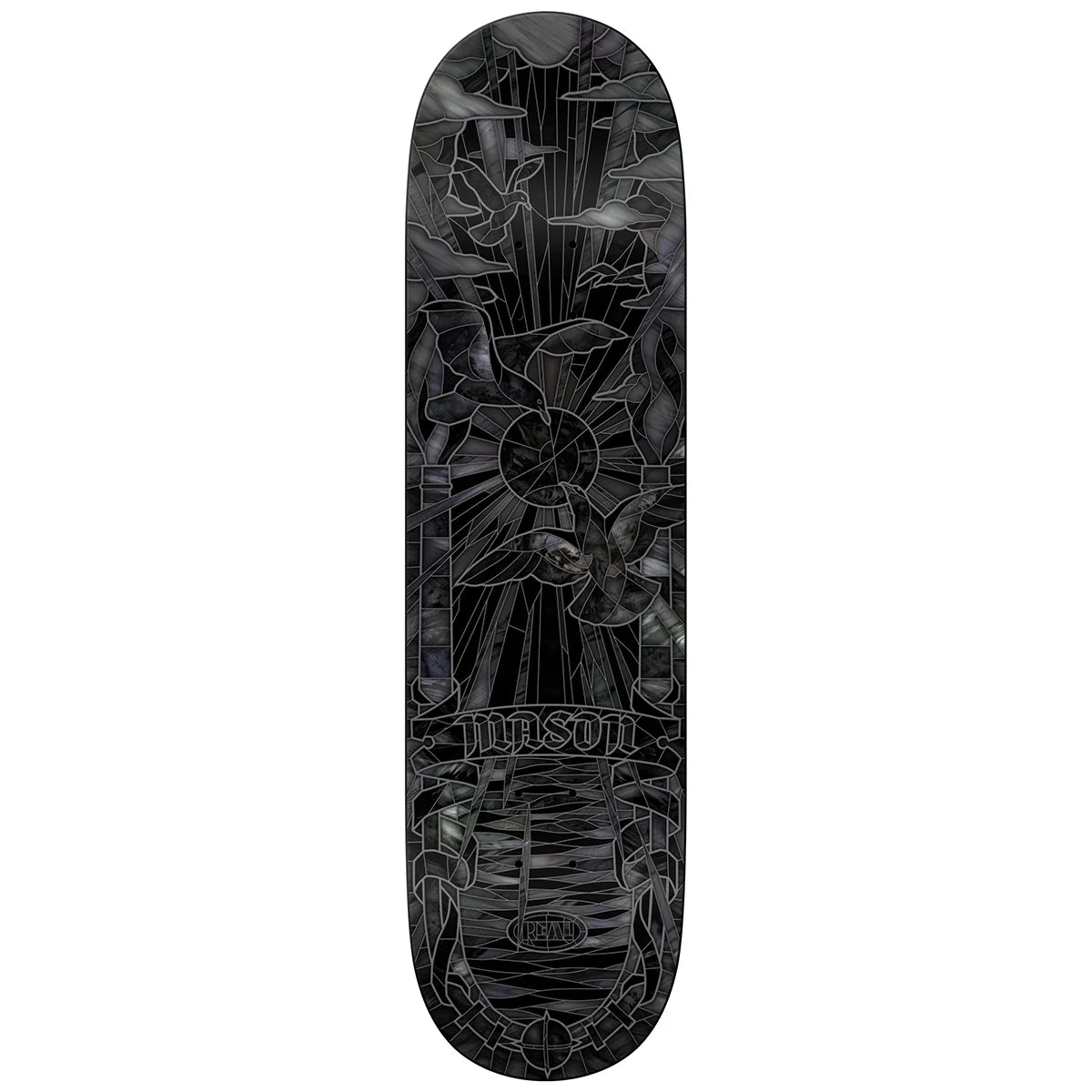REAL MASON BLACK SUNDAY CATHEDRAL 8.25 DECK