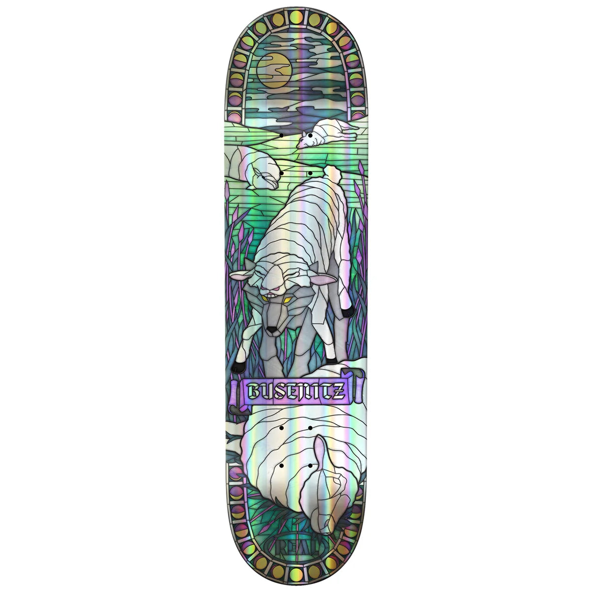 REAL DENNIS HOLOGRAPHIC CATHEDRAL 8.38 DECK