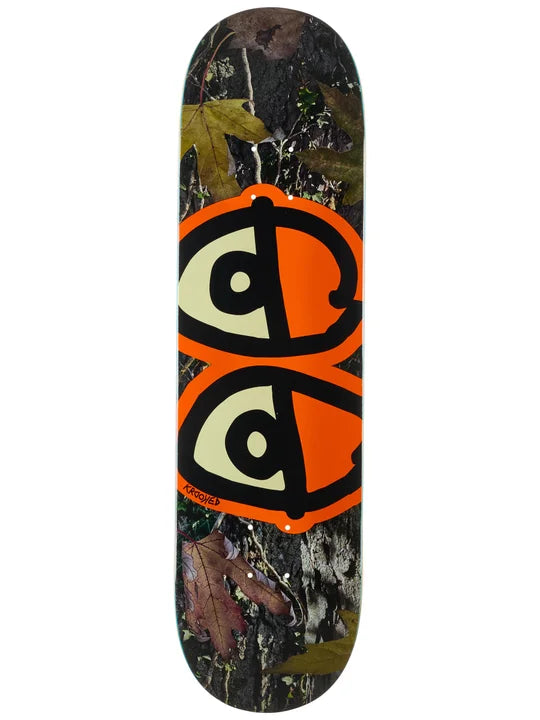 KROOKED TEAM EYES CAMO ORANGE 8.06" DECK