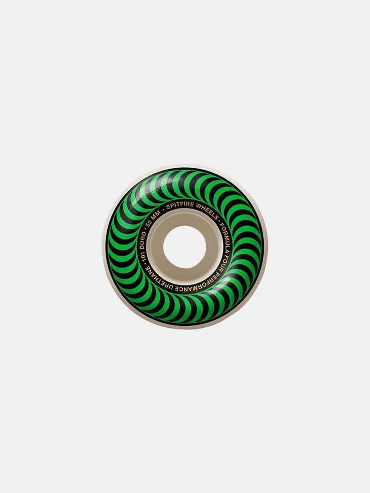 Spitfire Formula Four Classic Wheels - Green-Wheels-Empire Skate