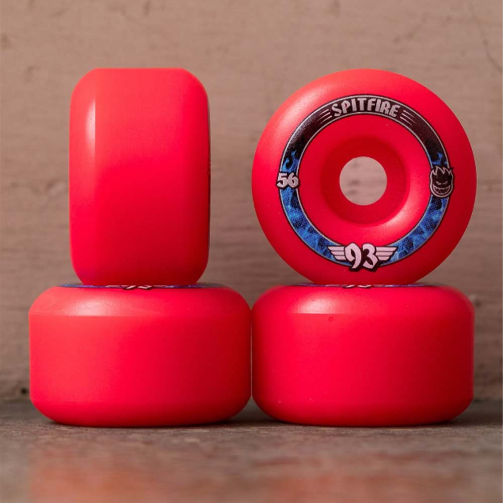 Spitfire F493 Radial Pink Wheels 56mm