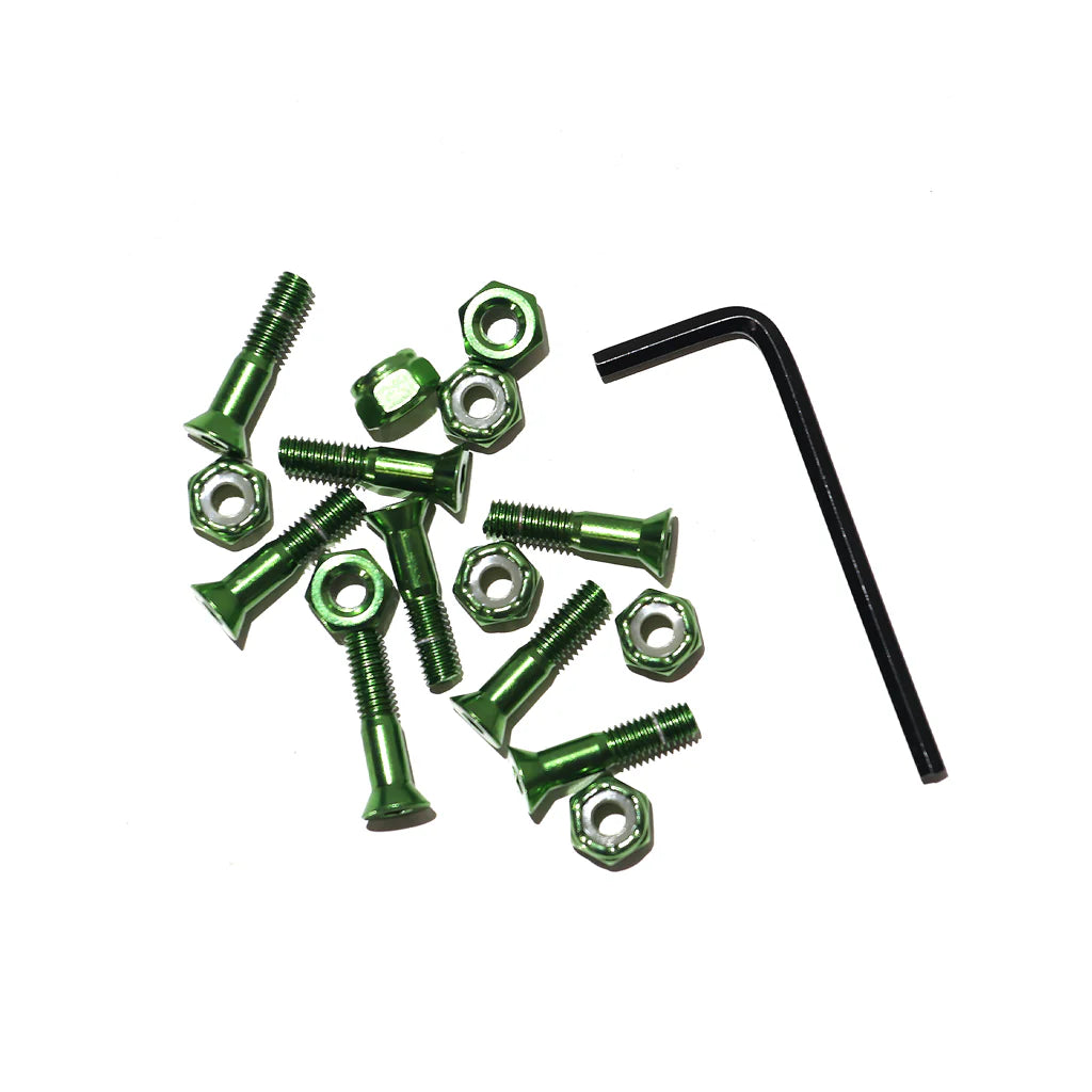Sunday Hardware 7/8 Green Anodised